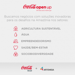 Coca-Cola Open Up – The Boat Challenge busca startups com soluções para a Amazônia