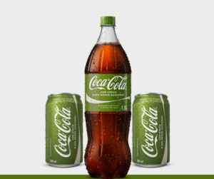 Coca-Cola com stevia