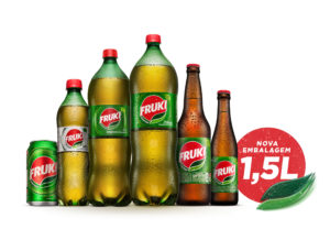 Lançamento: embalagem de 1,5 litro do Fruki Guaraná / Divulgação - Fruki