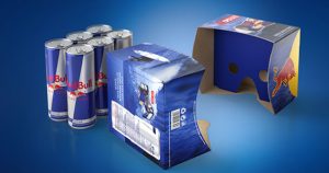 Red Bull lança embalagem que vira óculos de realidade virtual. Foto: Red Bull Content