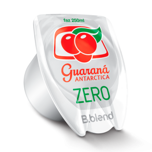 Em parceria com a Ambev, a versão zero de Guaraná Antarctica completa os mais de 20 sabores da B.Blend