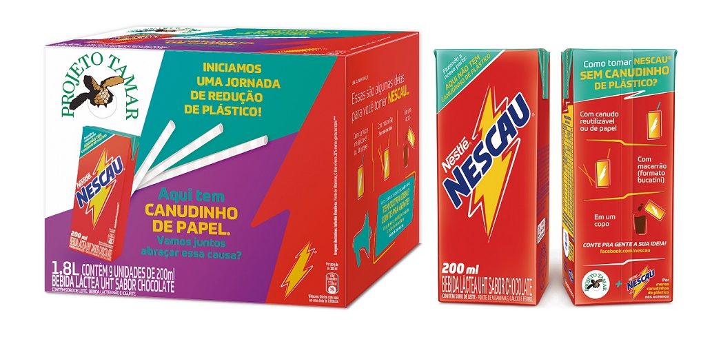 SIG firma parceria com Nestlé e traz canudo de papel para as bebidas de  NESCAU em 2023